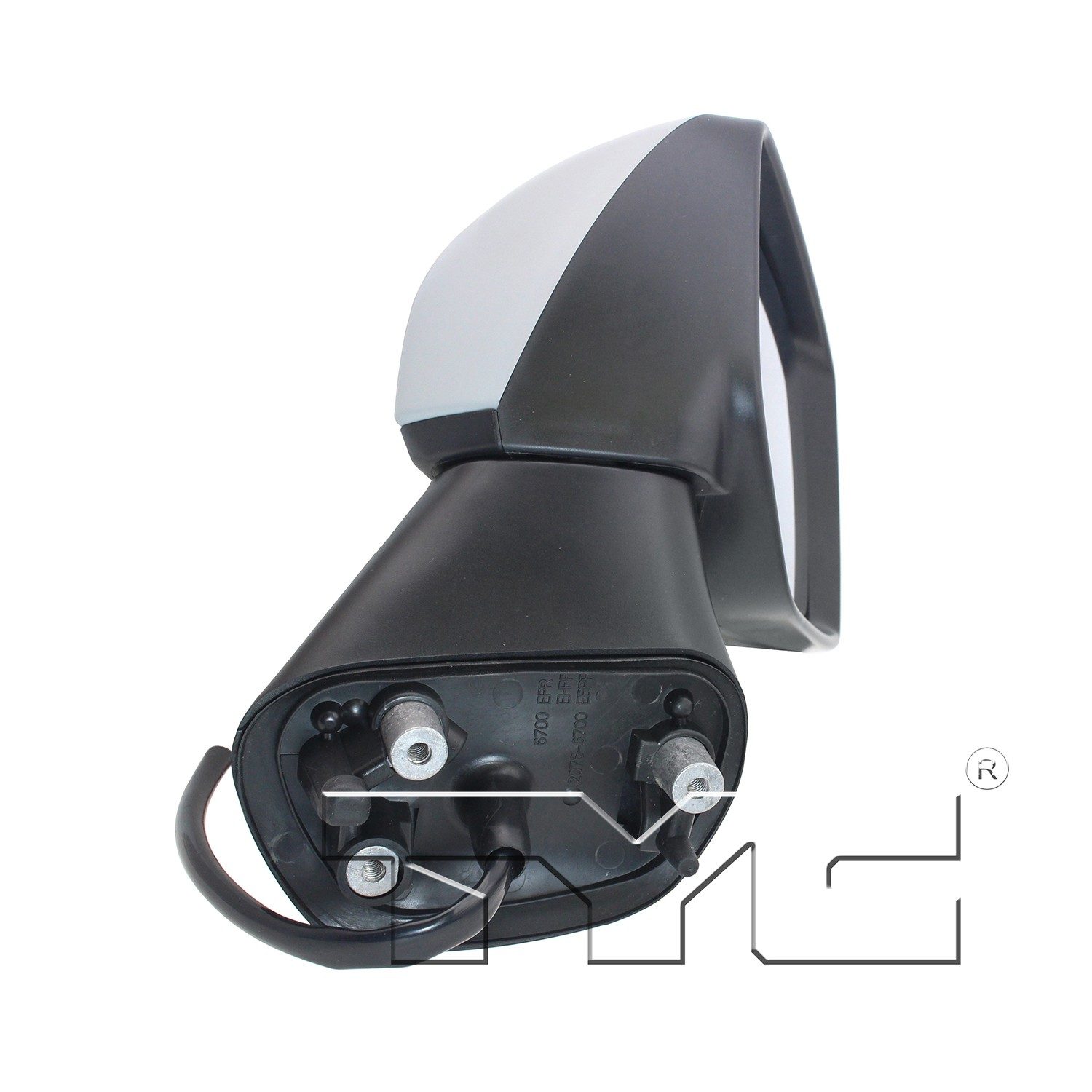 TYC Right Heated Power Door Mirror — image 3