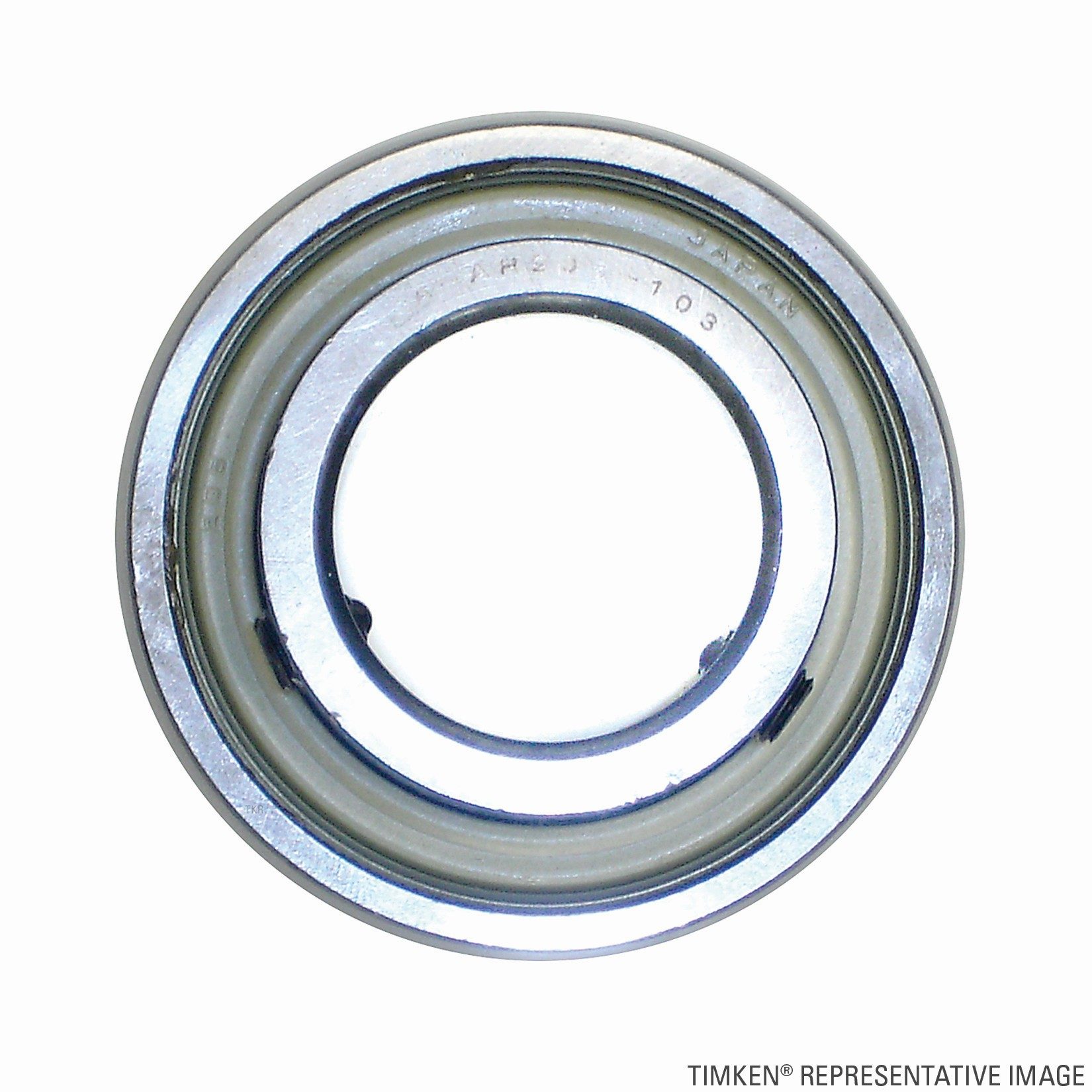 Wide Inner Ring Brg - Ball Bearing with Spherical OD, 2-Rubber Seals, and Set Screw — image 4