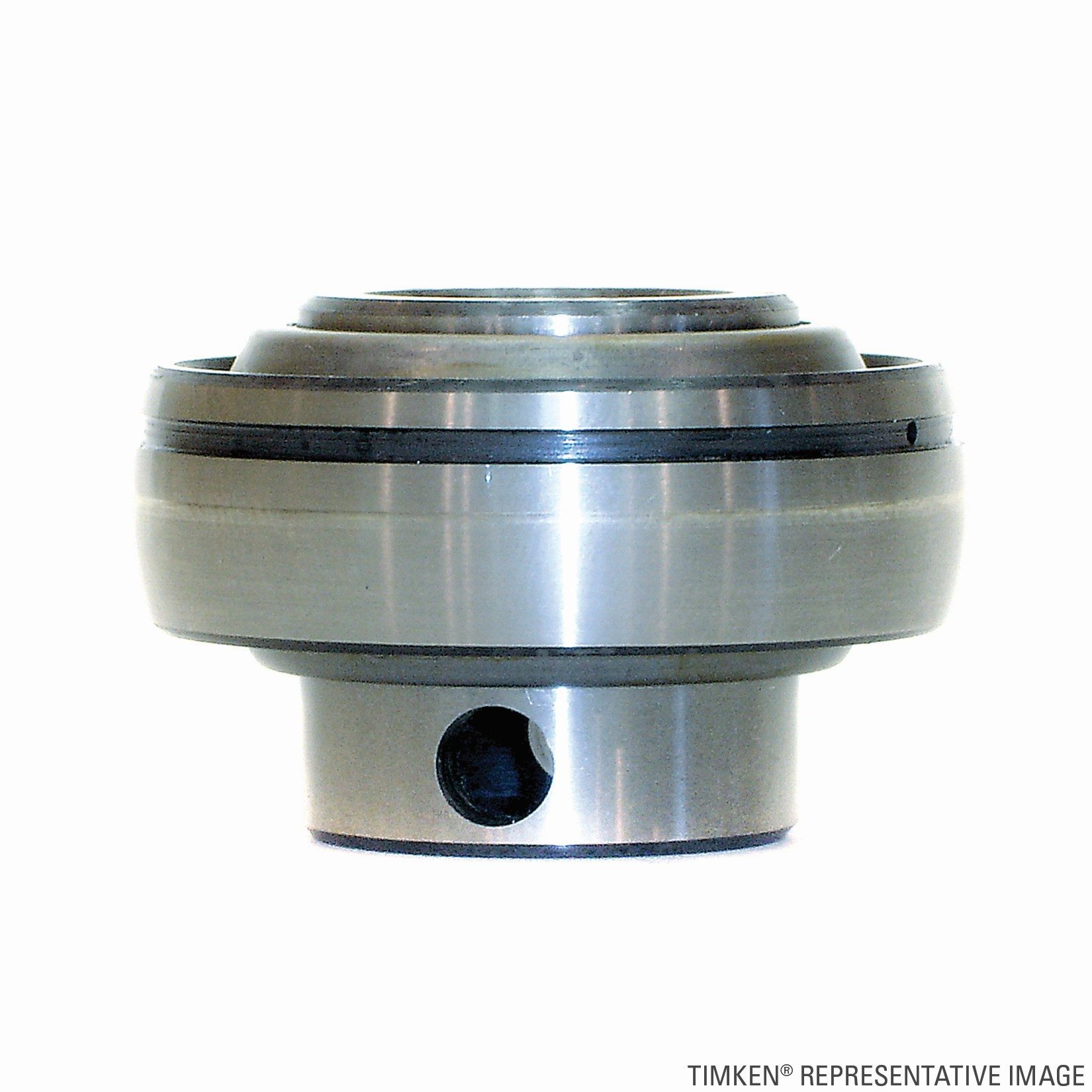 Wide Inner Ring Brg - Wide Inner Ring Radial Ball Bearing, Spherical OD and Setscrew Locking Device — image 3