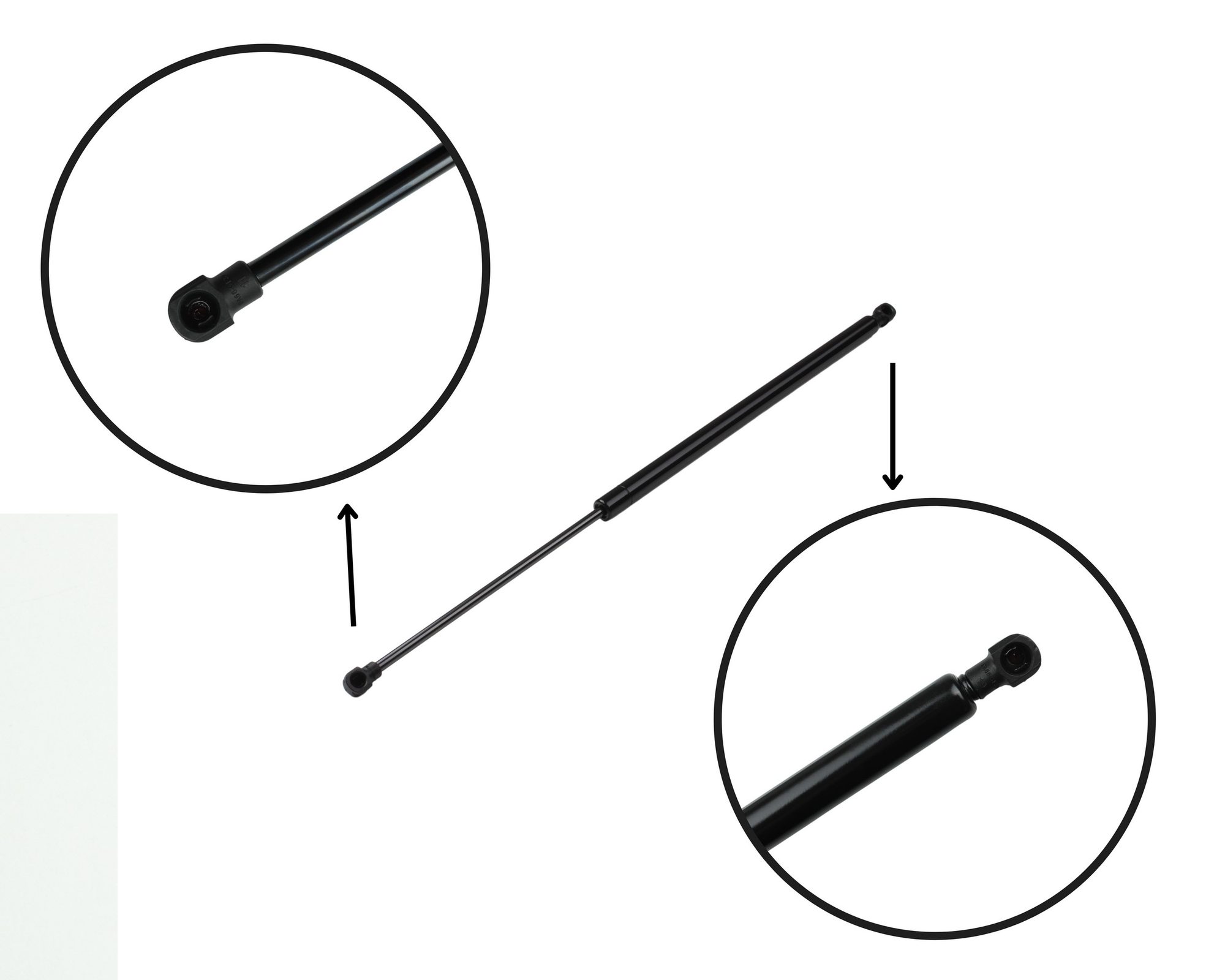 Tuff Support Trunk Lid Lift Support — Fits 2007-2012 Mercedes-Benz (Multiple Models) — 613464
