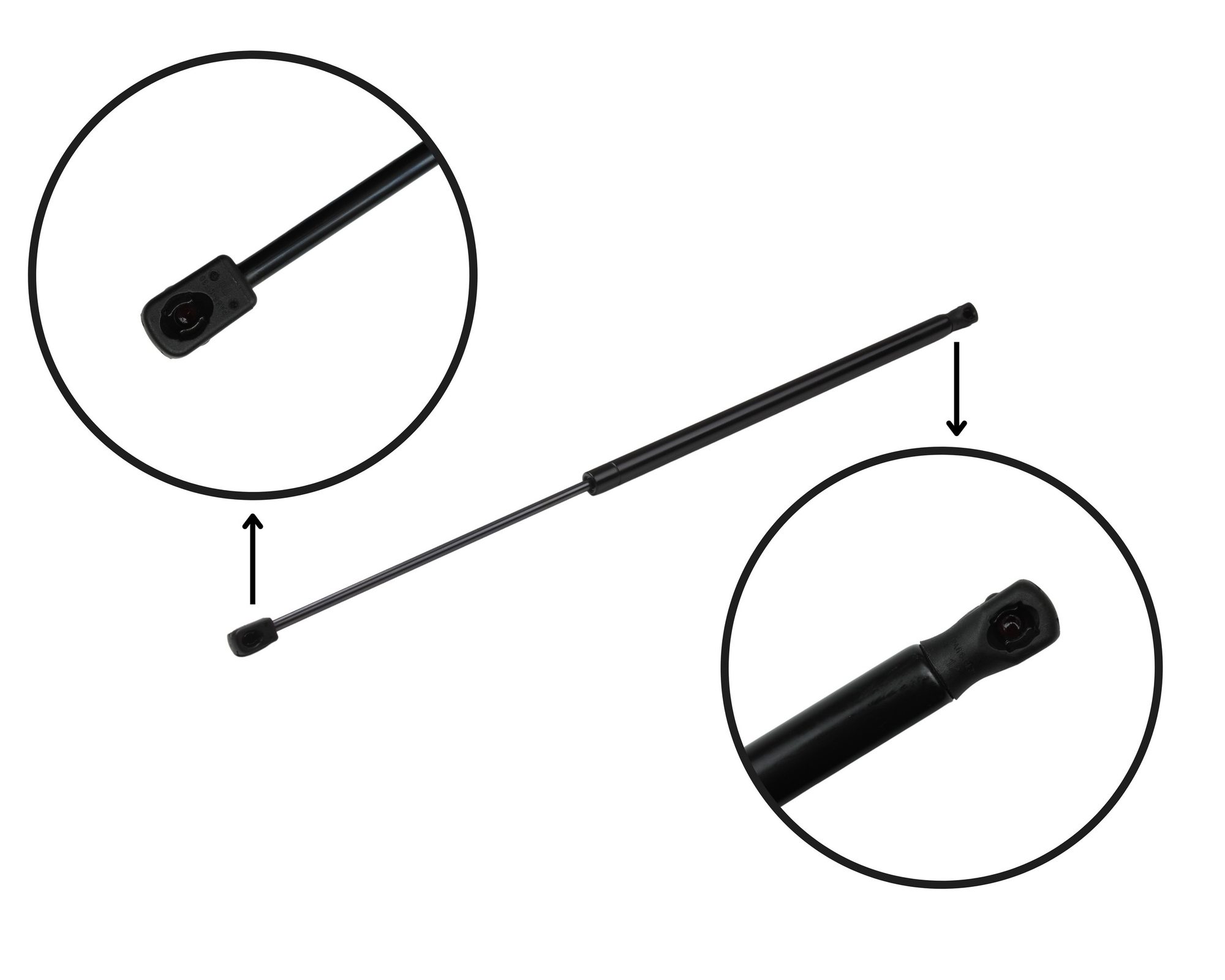 Tuff Support Trunk Lid Lift Support — Fits 2016-2021 Chevrolet Camaro — 613984