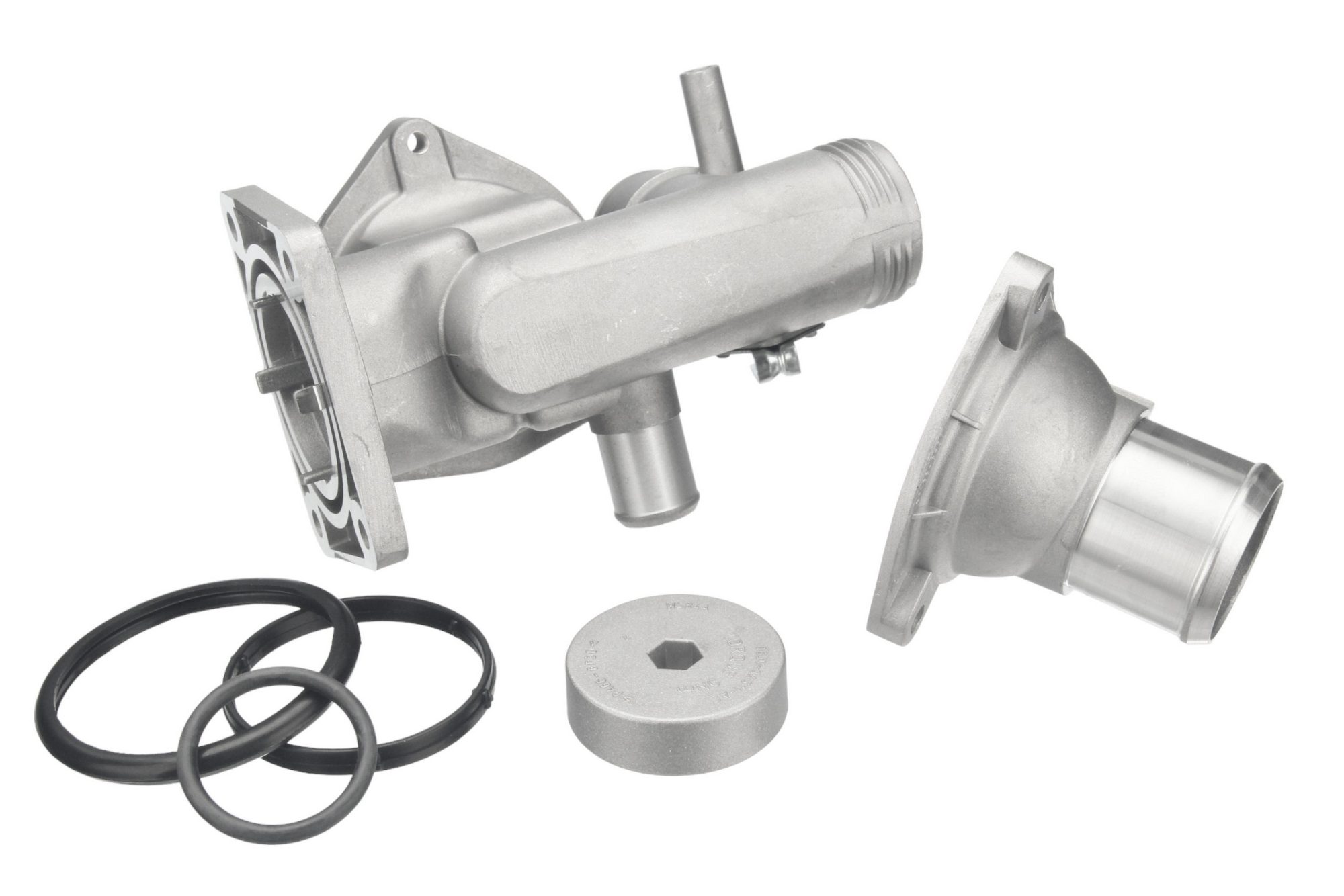 URO Parts Engine Coolant Thermostat Housing - NCE2247ADPRM — image 3