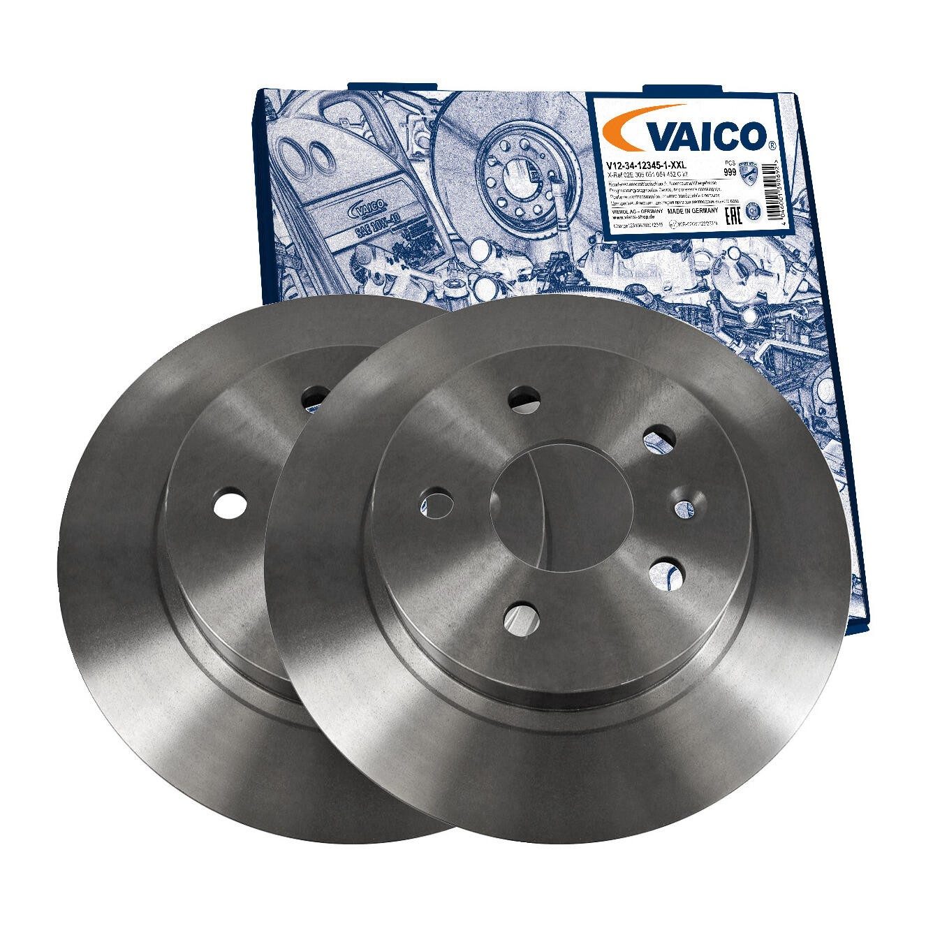VAICO Rear Brake Rotor V40-40019 — image 2