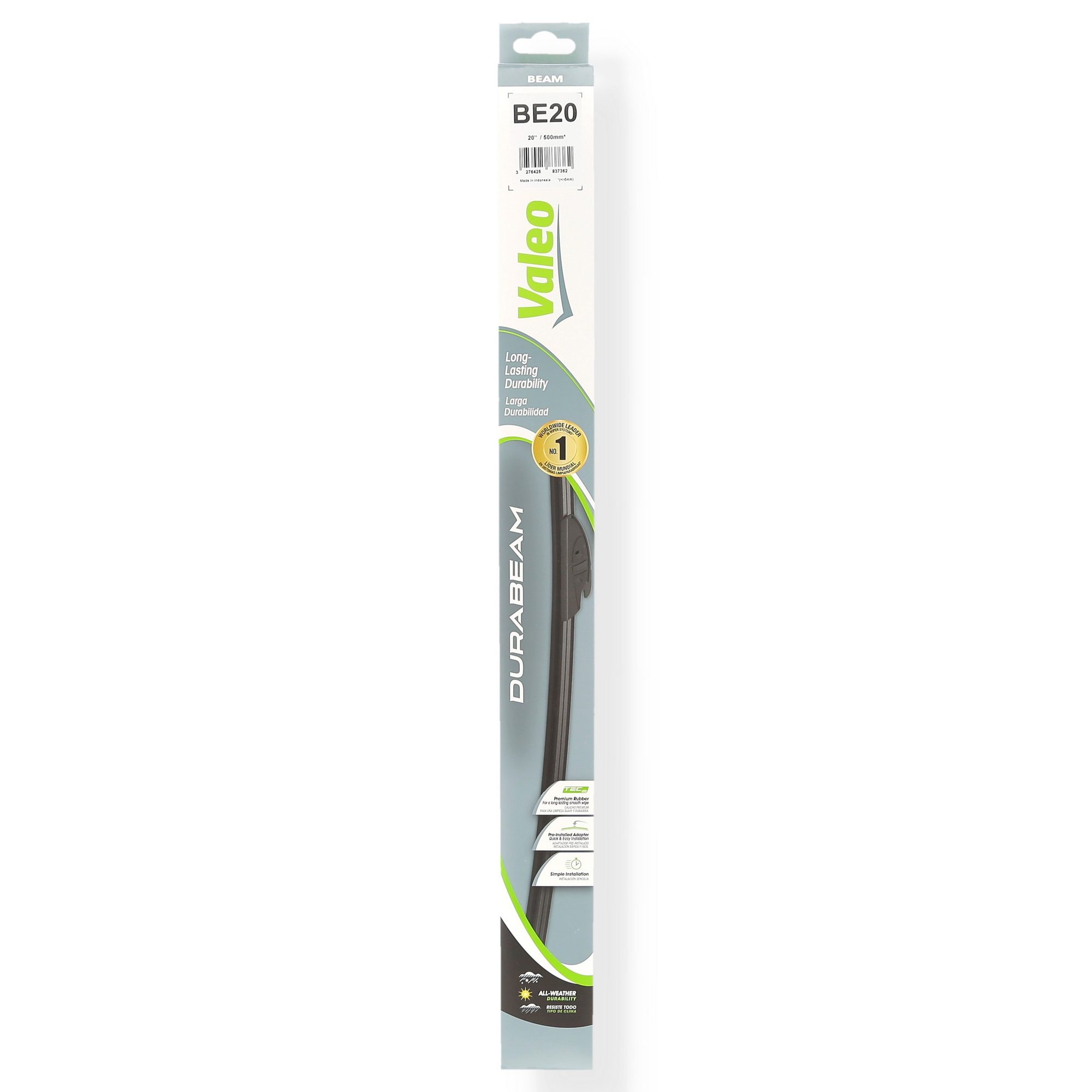 Valeo 20-Inch Beam Wiper Blade (BE20) — image 3