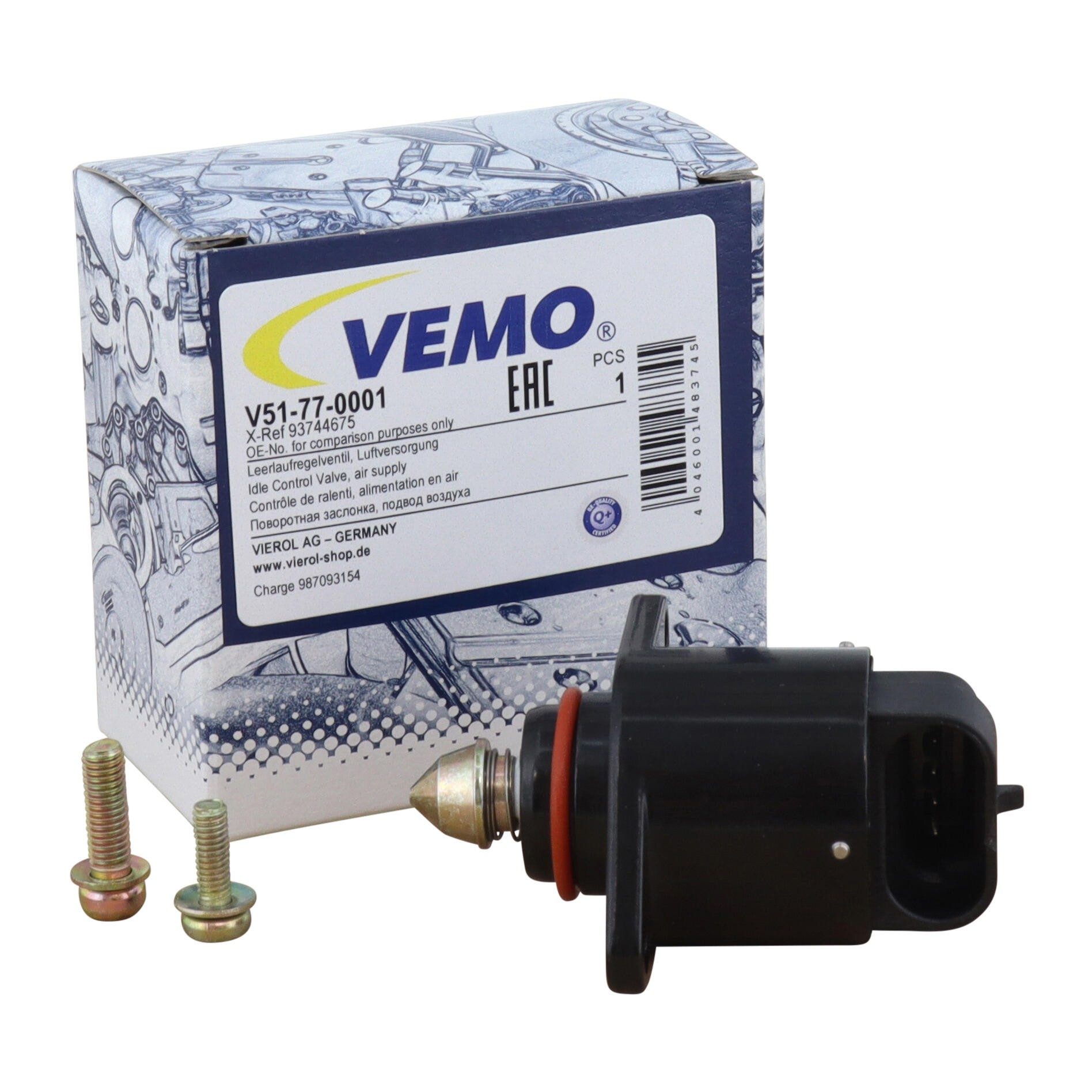 VEMO Fuel Injection Idle Air Control Valve V51-77-0001 — image 9