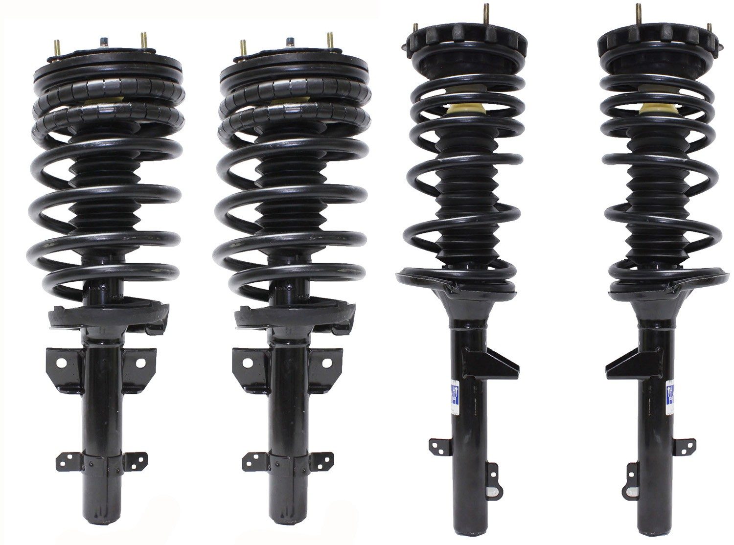 Front and Rear Air Spring to Coil Spring Conversion Kit | Westar CK-7847 Fits Lincoln Continental 1988-1994 — image 2