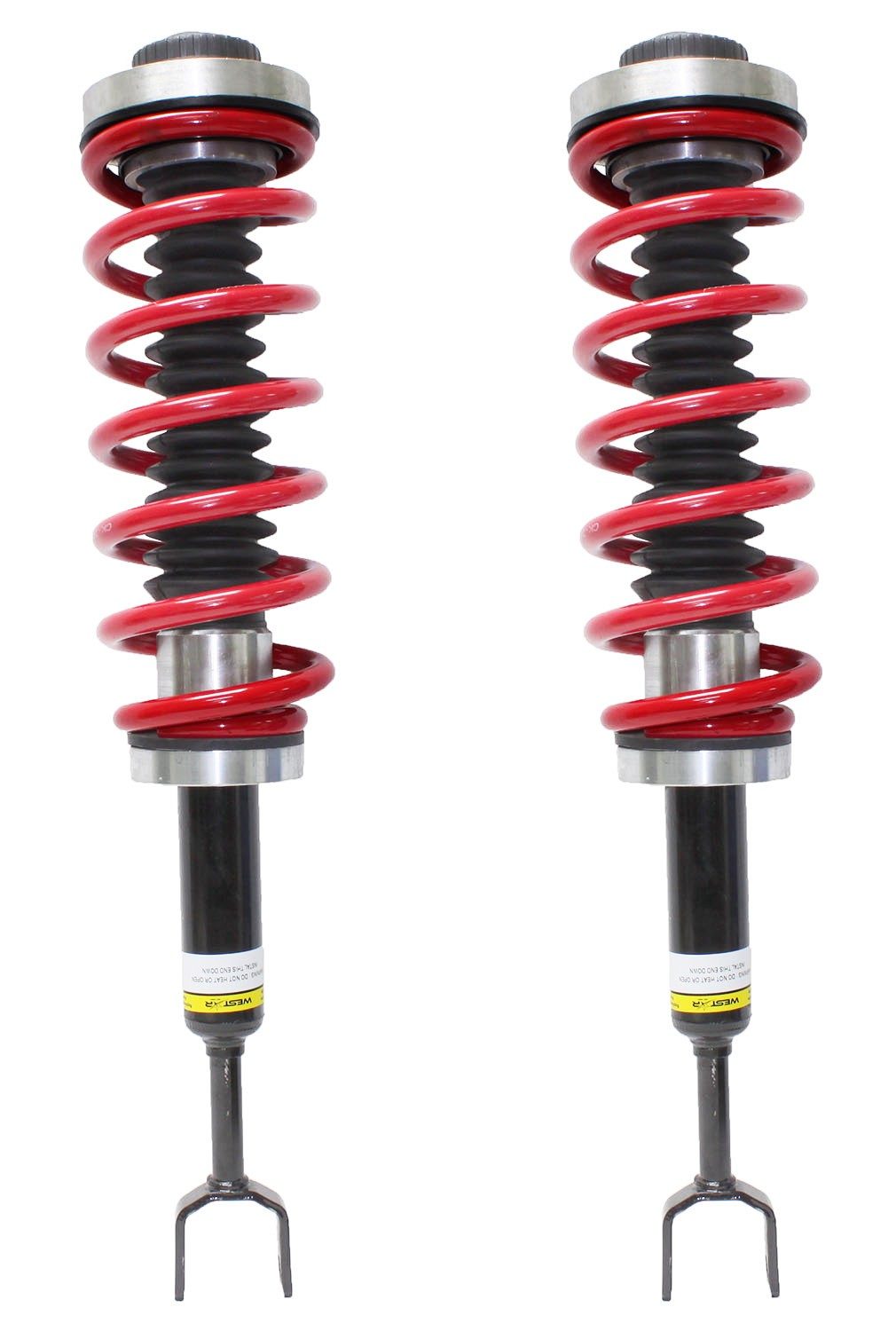 Front Air Spring to Coil Spring Conversion Kit | Westar CK-7852 Fits Audi Allroad Quattro 2001-2005 — image 2