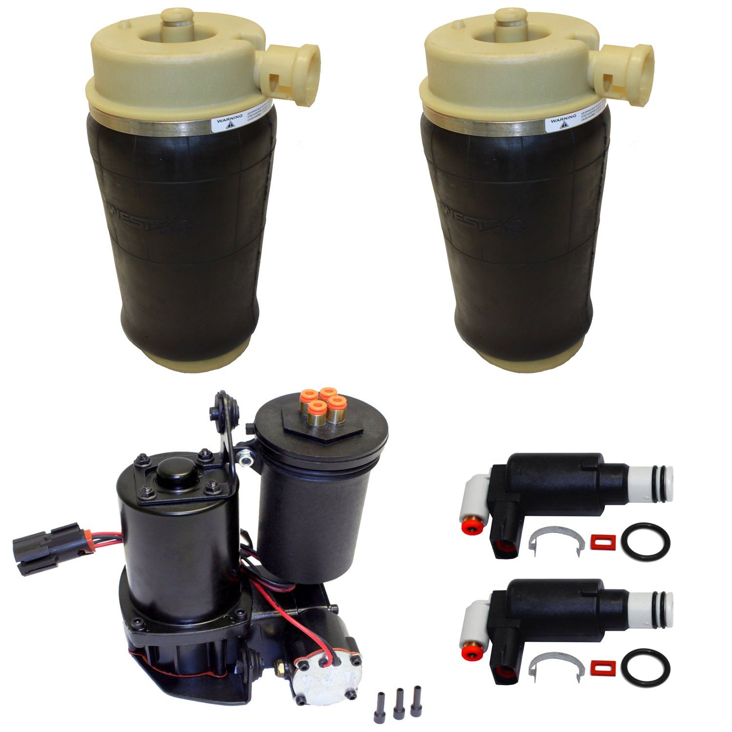 Rear Air Suspension System | Westar KT-1101 Fits Ford Lincoln