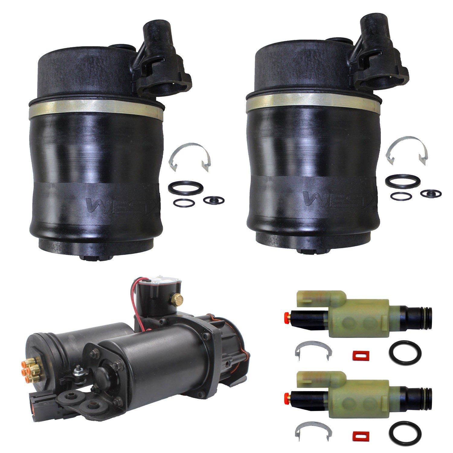 Rear Air Suspension System | Westar KT-1103 Fits Lincoln Mark VIII 1993-1998