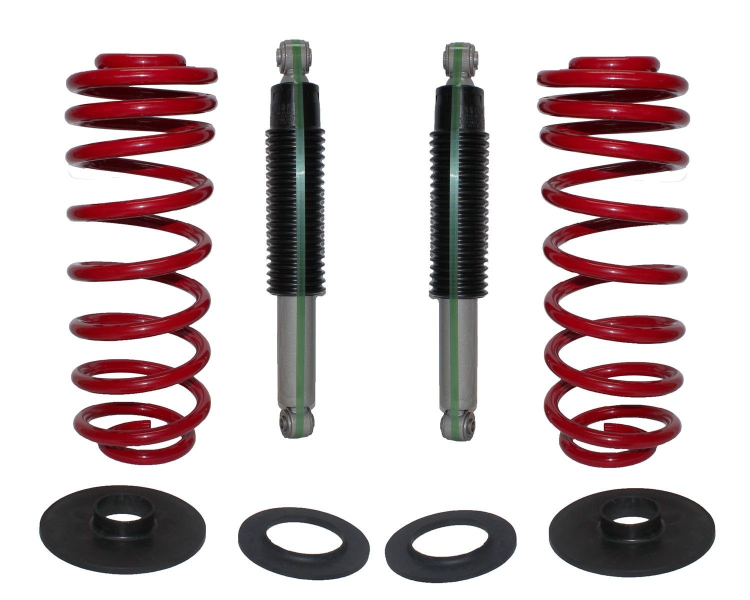 Rear Air Spring to Coil Spring Conversion Kit | Westar CK-7839WS Fits Hummer H2 2003-2009